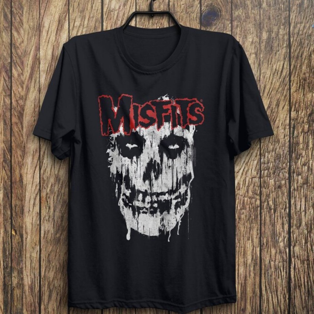 Misfits Splatter Graphic T-Shirt